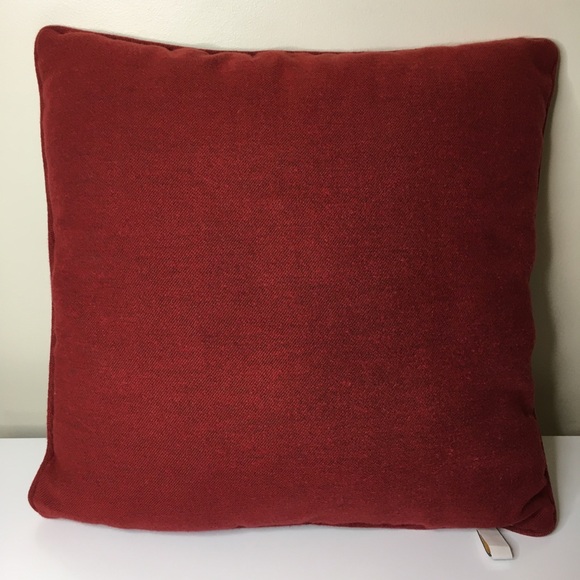 Christmas Tabby Cat Tapestry Pillow Poinsettias Holiday 16" x 16" Square Fashion - Picture 2 of 16